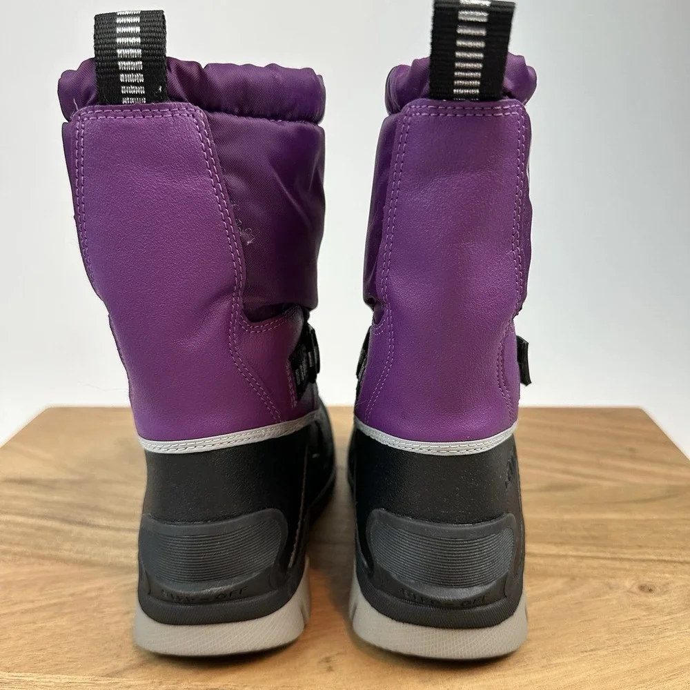 New Little Kids Keen Snow Troll Waterproof Purple Lined‎ Winter Boots Size 8 C
